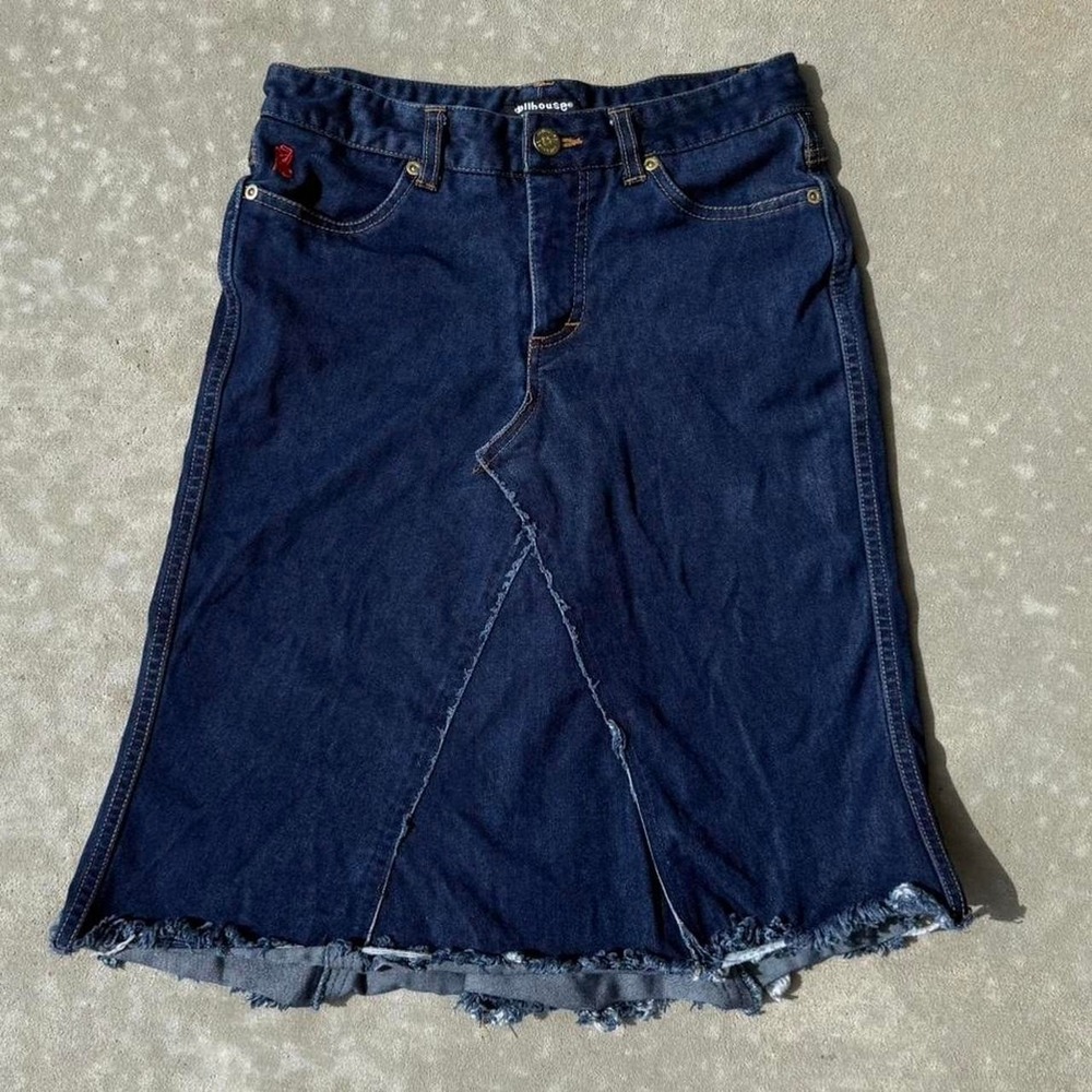 Y2k dollhouse stretch midi skirt  Size 3